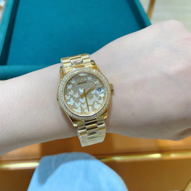 Rolex Yellow Gold Datejust 31 Watch - PerfectKickZ