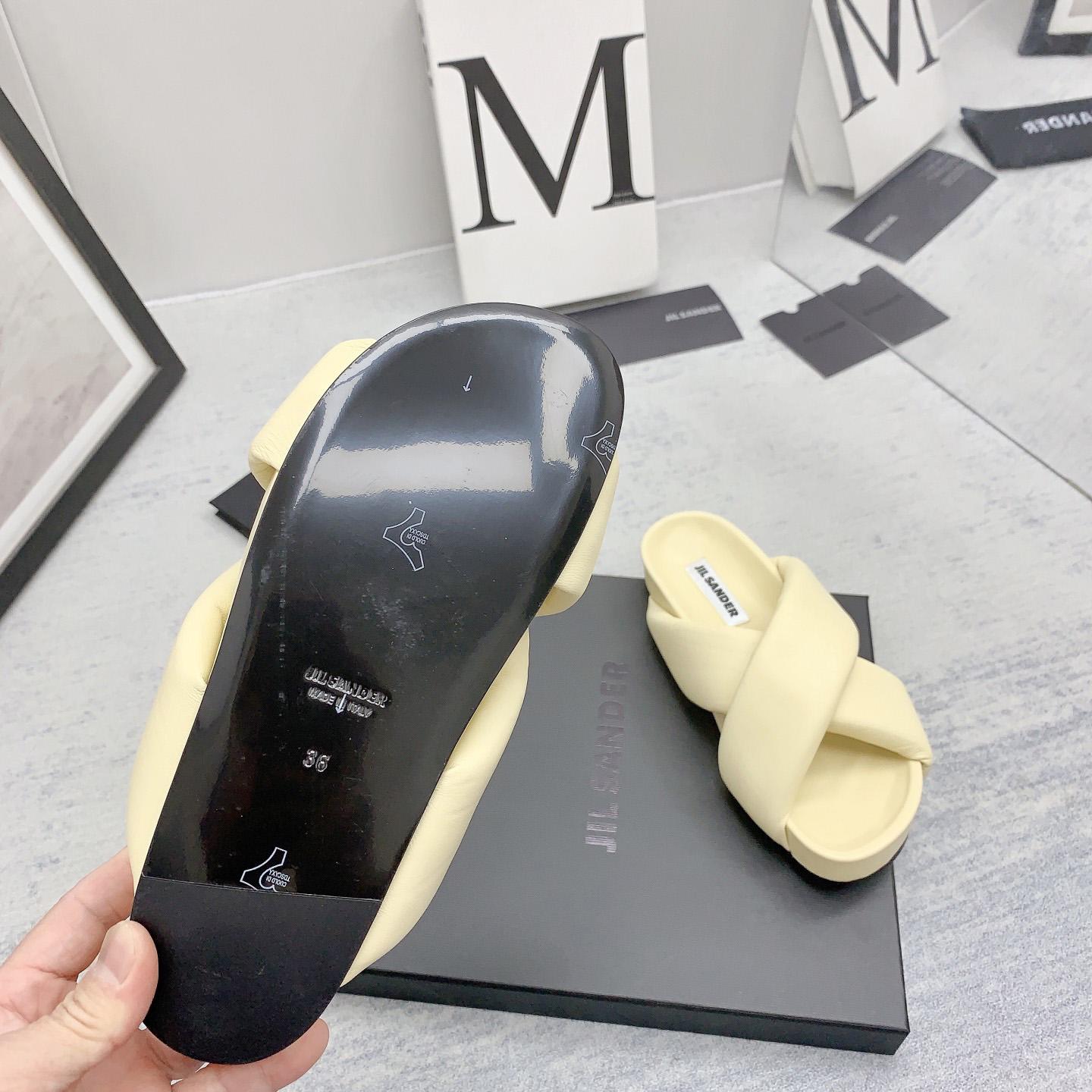 JIl Sander Padded Slides - PerfectKickZ