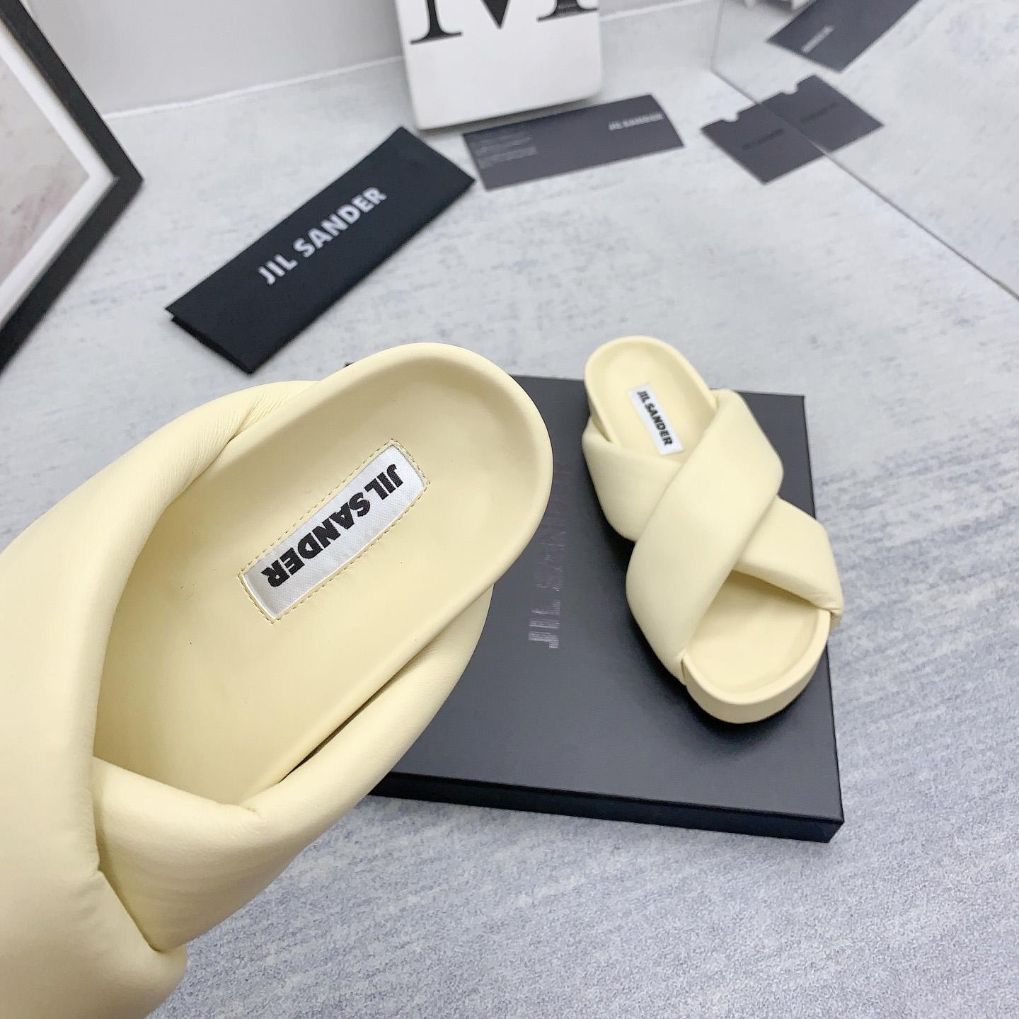 JIl Sander Padded Slides - PerfectKickZ