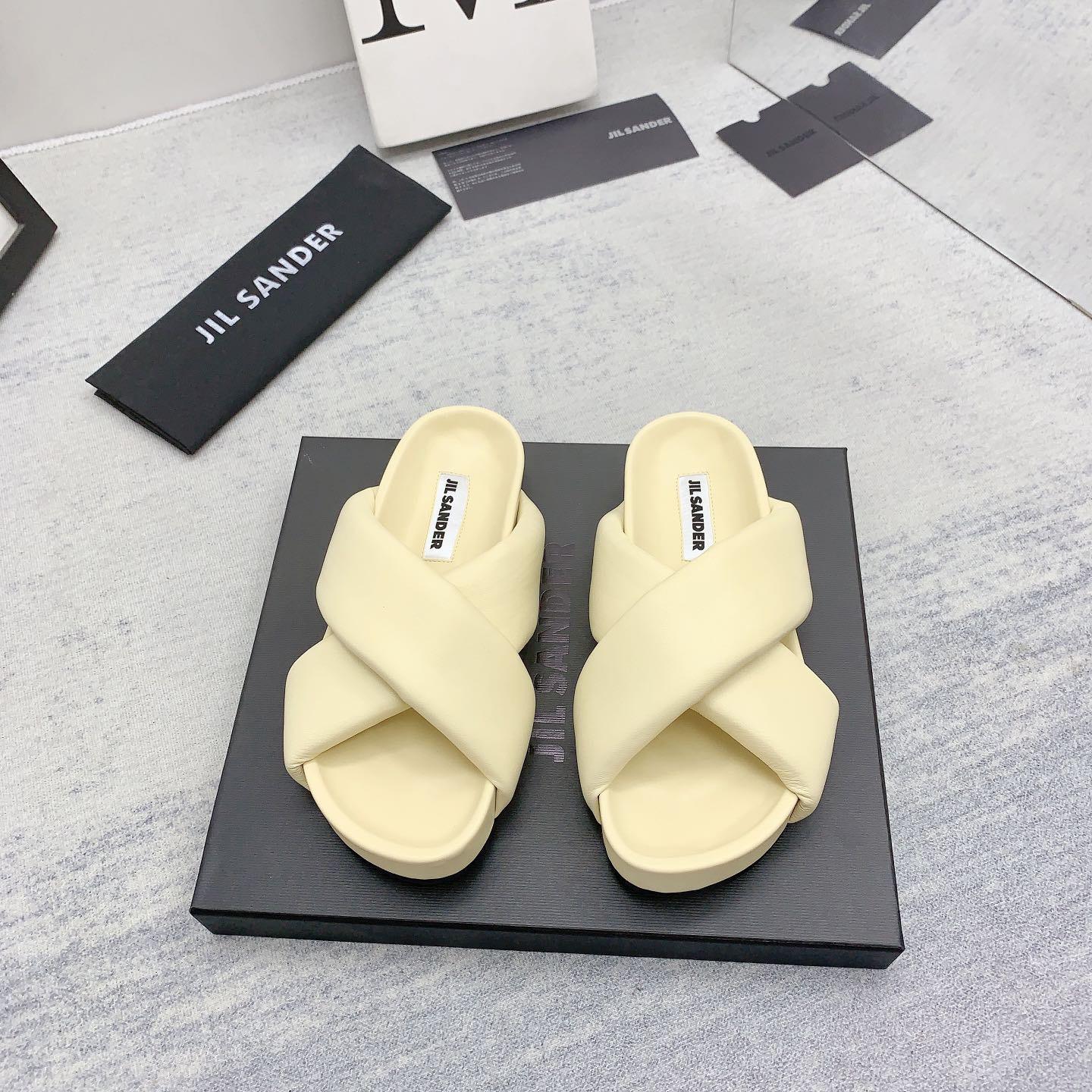 JIl Sander Padded Slides - PerfectKickZ