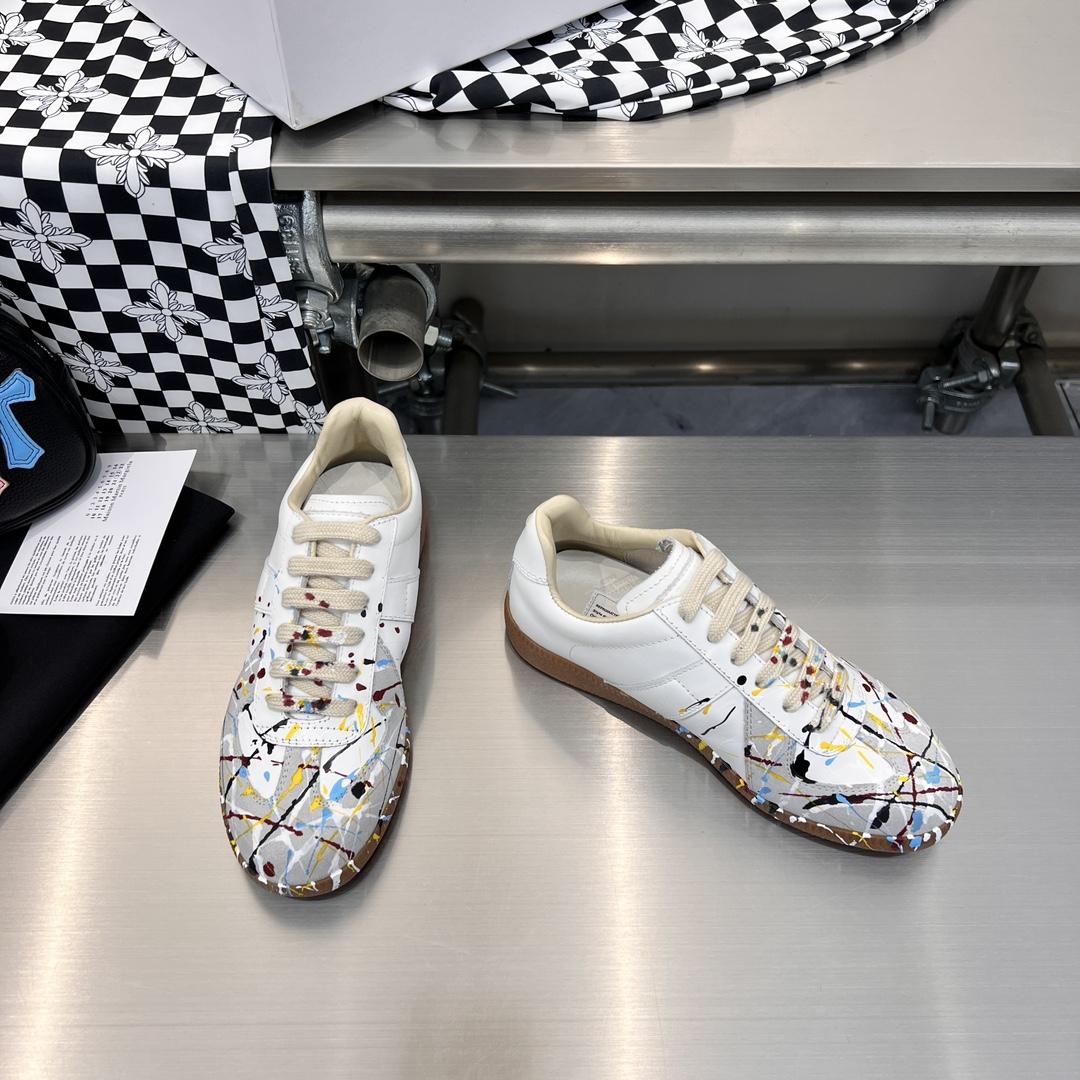 Maison Margiela Paint Replica Sneakers - PerfectKickZ