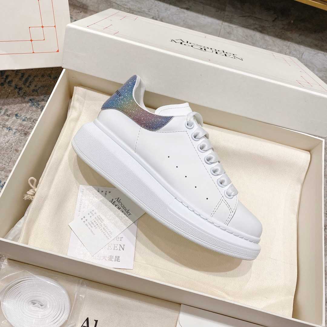 Alexander Mqueen Oversized Sneaker In White - PerfectKickZ