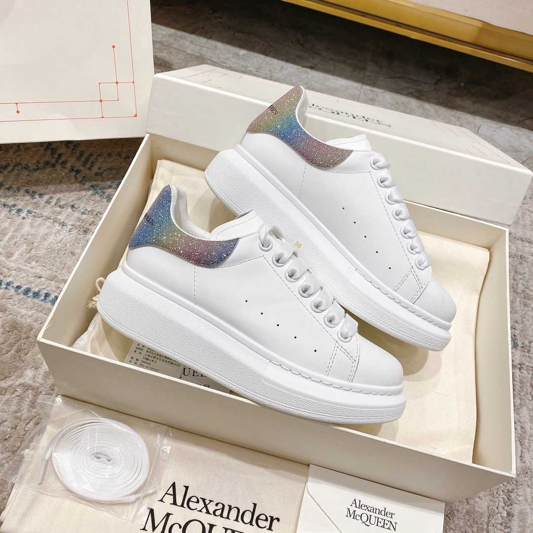 Alexander Mqueen Oversized Sneaker In White - PerfectKickZ
