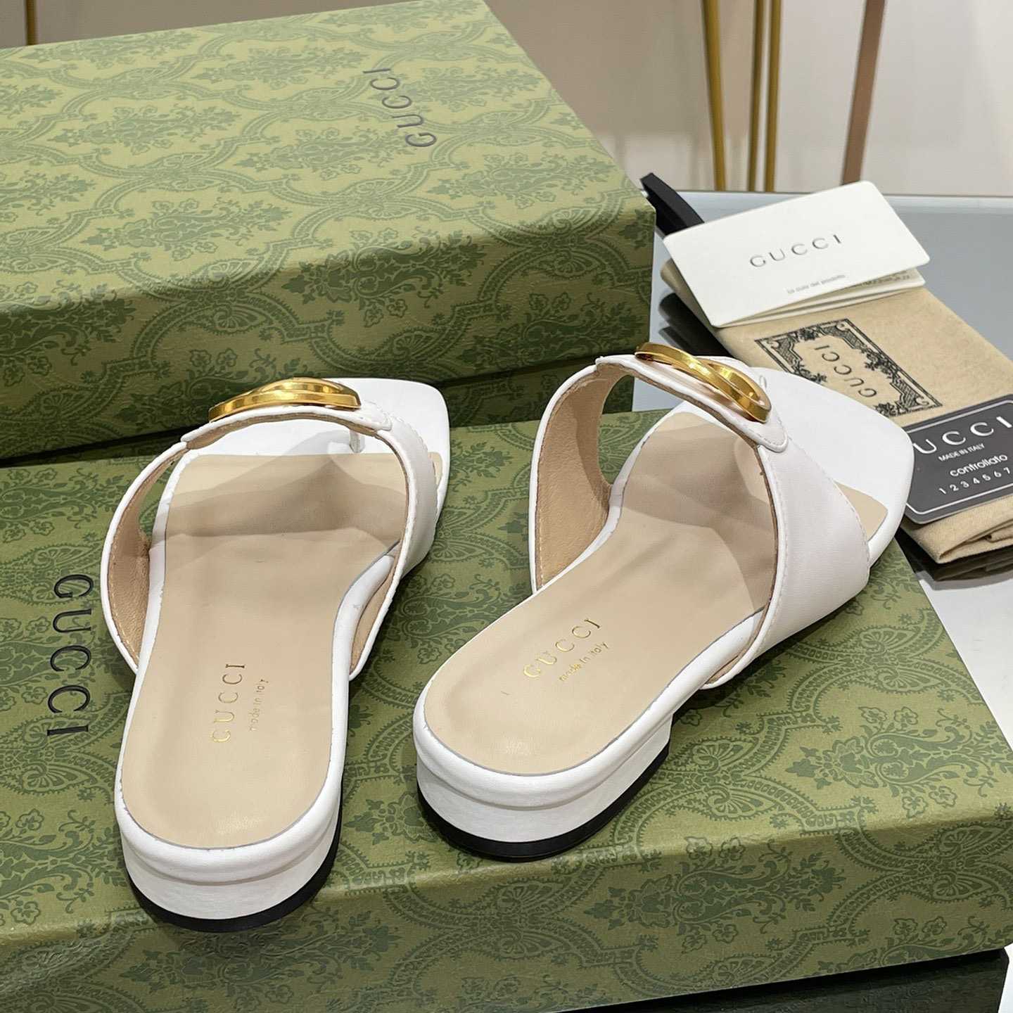 Gucci Women's Gucci Blondie Thong Sandal - PerfectKickZ