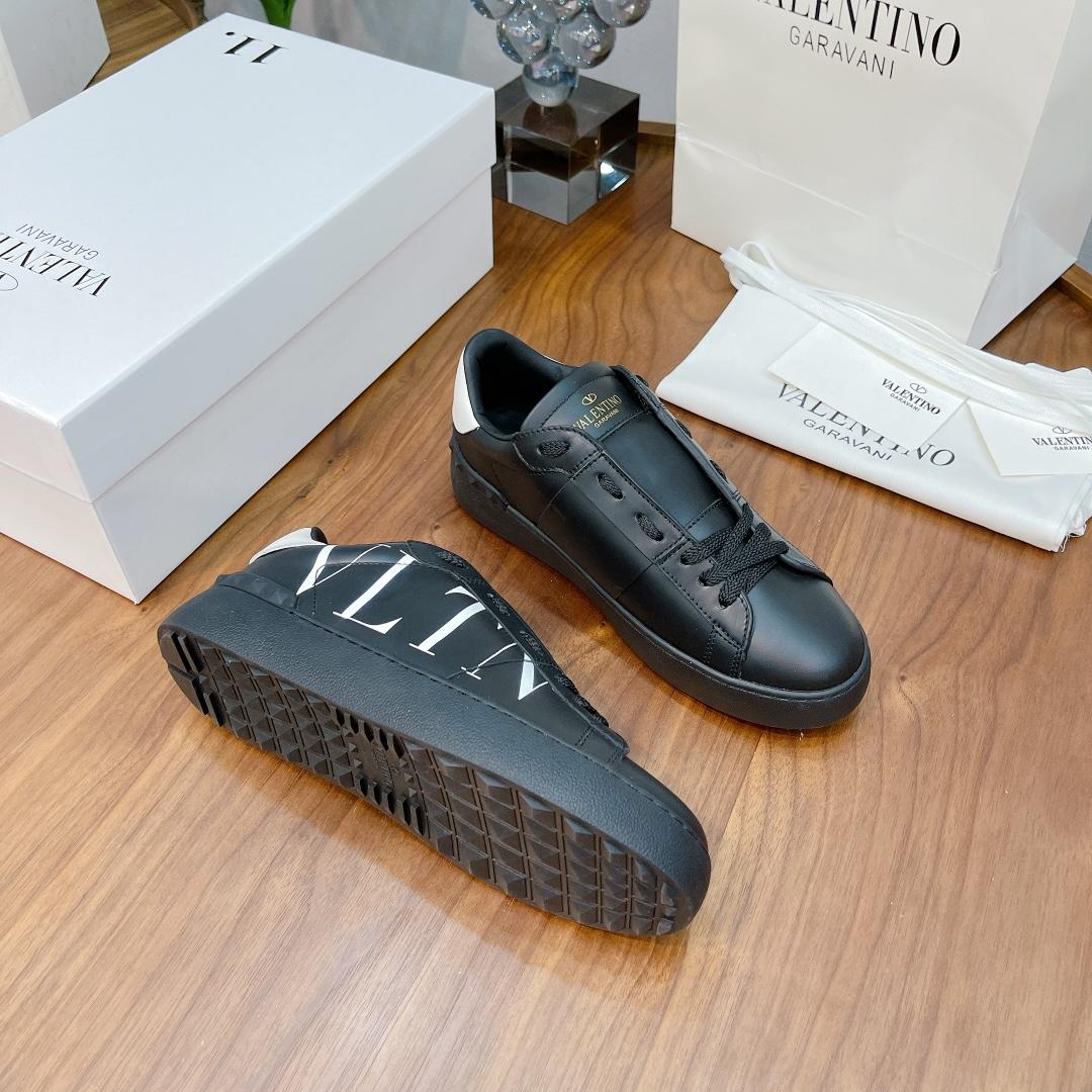 Valenti Open Sneaker With VLTN Print - PerfectKickZ