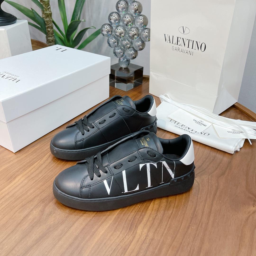 Valenti Open Sneaker With VLTN Print - PerfectKickZ