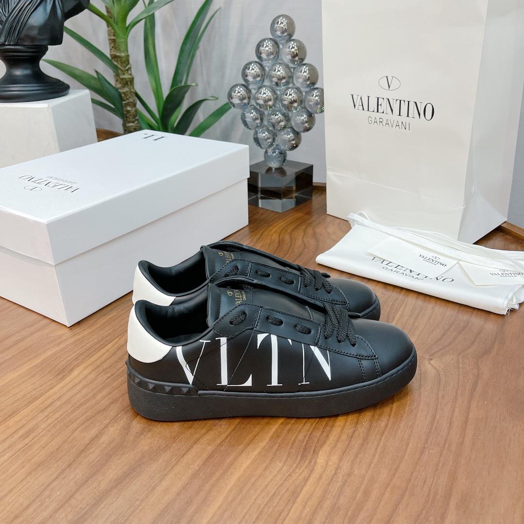 Valenti Open Sneaker With VLTN Print - PerfectKickZ