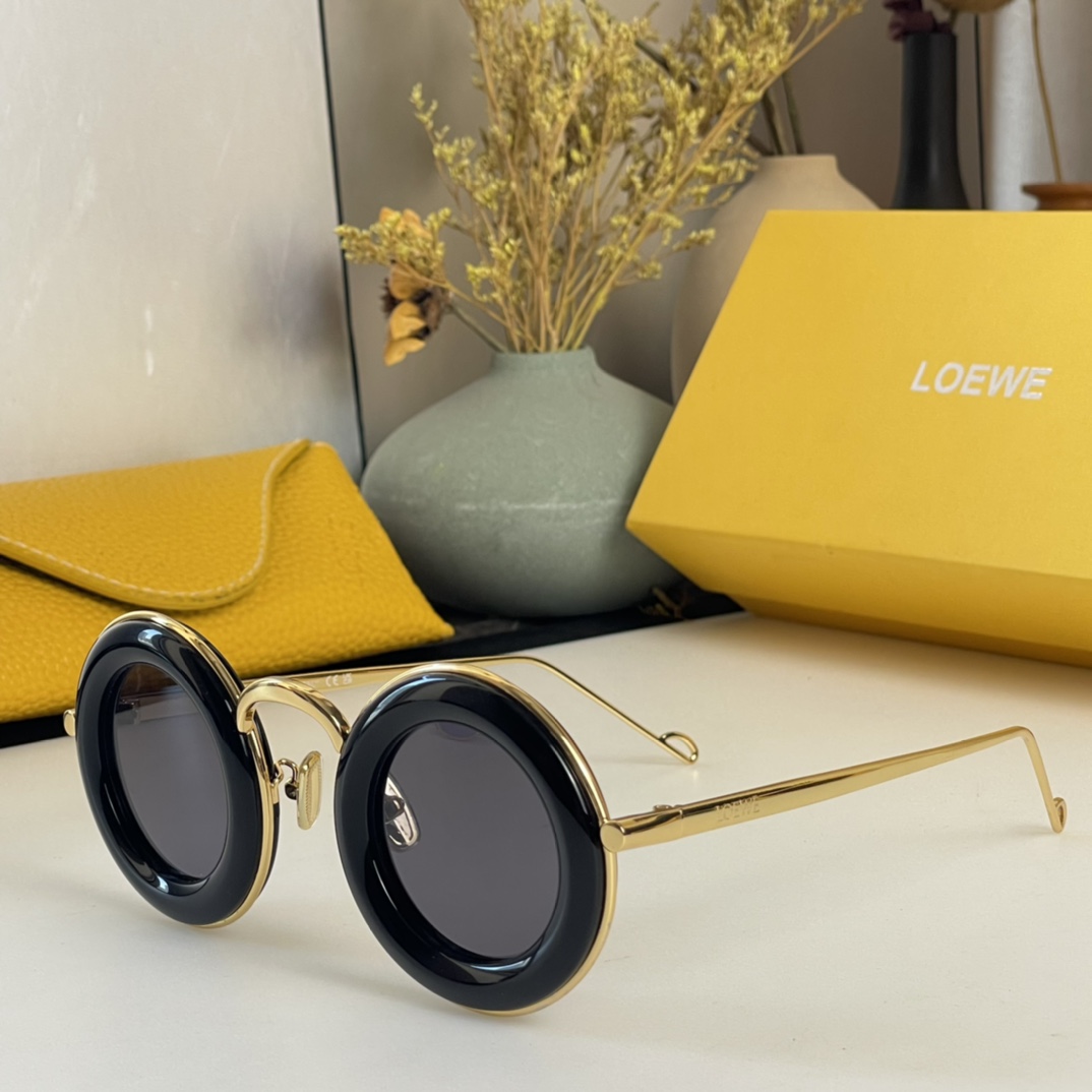 Loewe Round Sunglasses In Acetate     LW40094U - PerfectKickZ