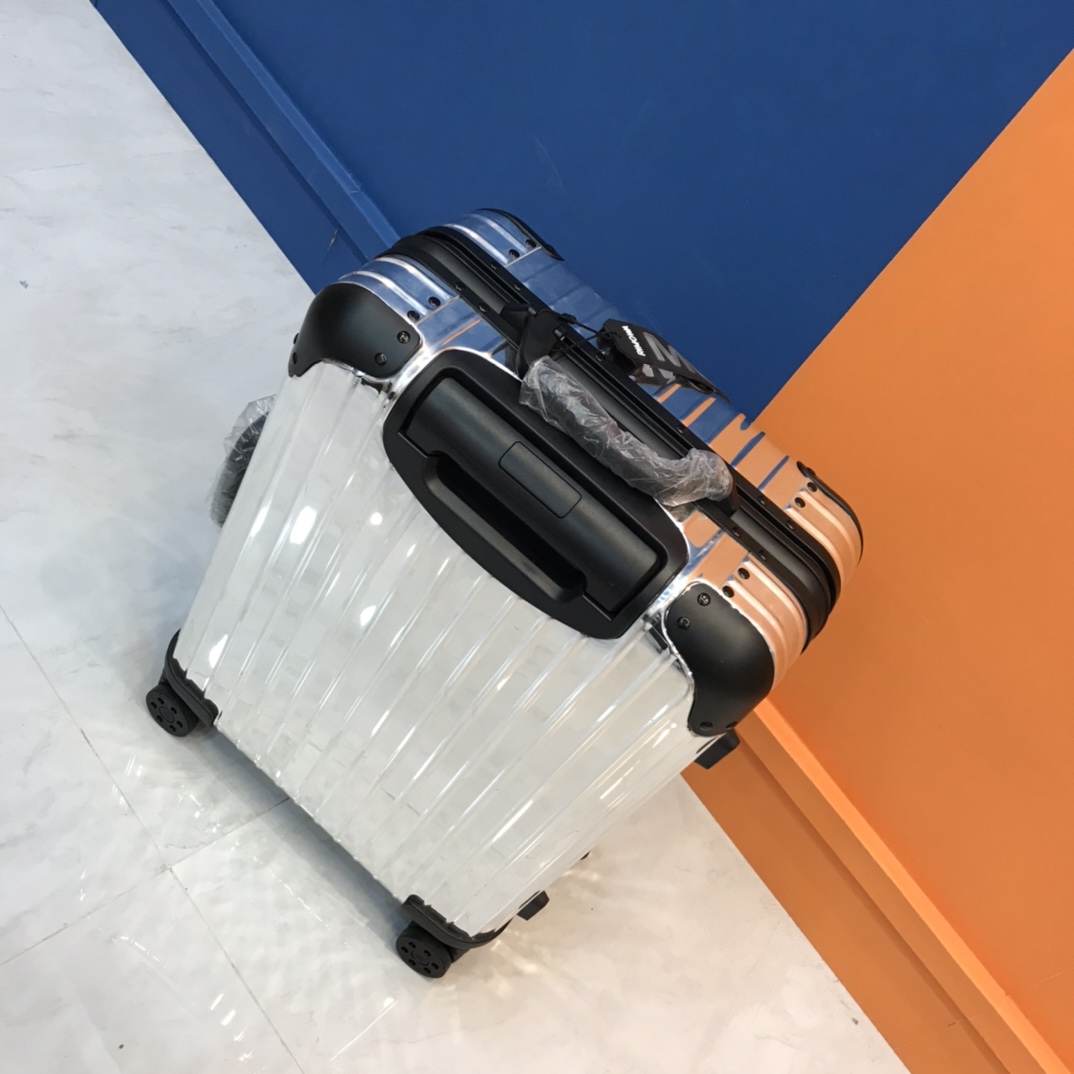 Moncler Genius Moncler Rimowa 'Reflection' Silver Suitcase - PerfectKickZ