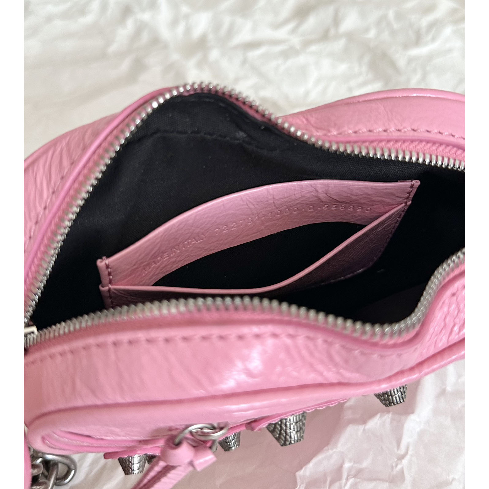 Balenciaga Le Cagole Heart Mini Bag In Pink  (16-12.7-4.5cm) - PerfectKickZ