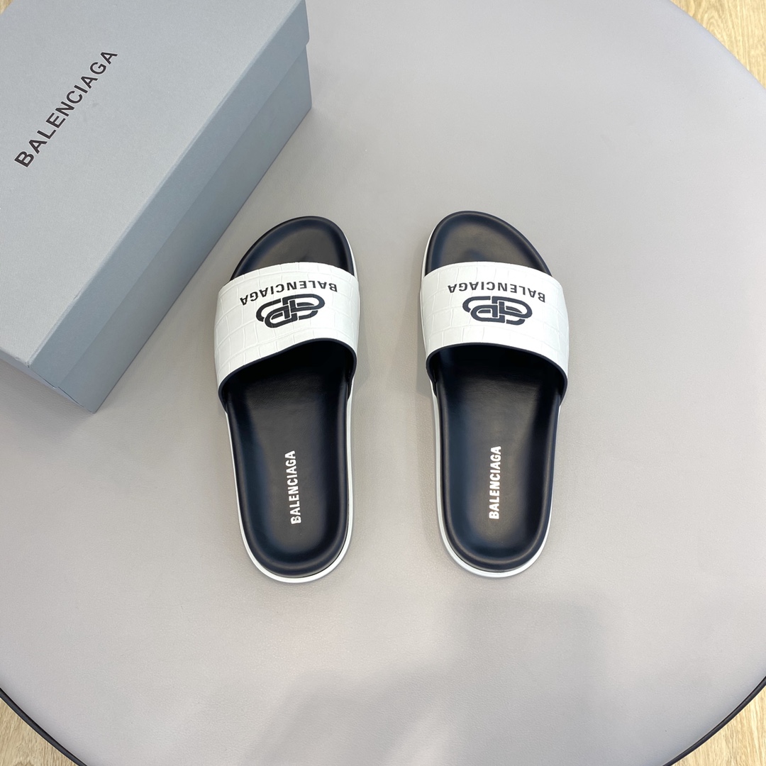Balenciaga Pool Slide Sandal  - PerfectKickZ