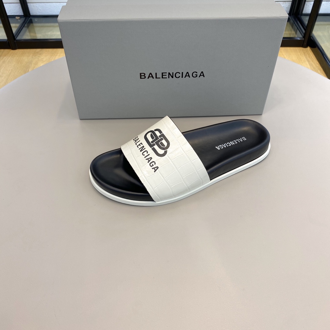 Balenciaga Pool Slide Sandal  - PerfectKickZ