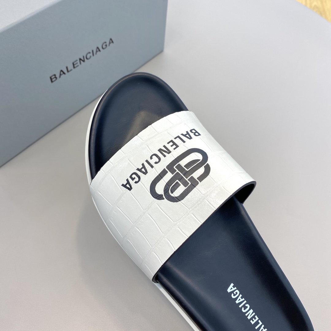Balenciaga Pool Slide Sandal  - PerfectKickZ