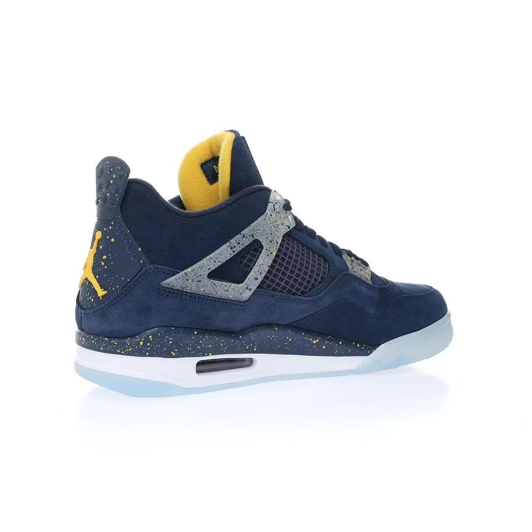 Nike Air Jordan 4 Retro PEUniversity of Michigan Sneaker      Ct8532-148 - PerfectKickZ