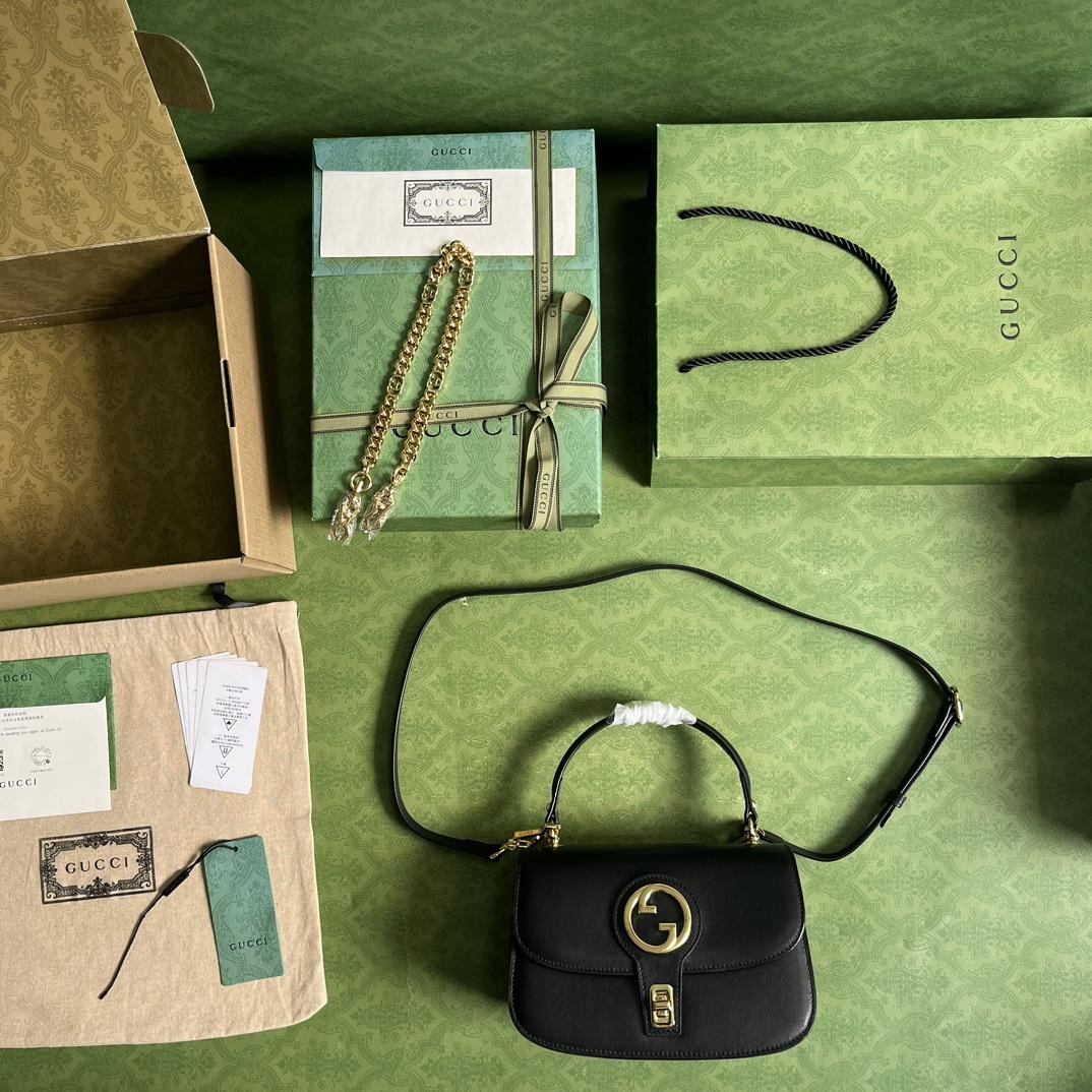 Gucci Blondie Top-Handle Bag(23-15-11cm) - PerfectKickZ