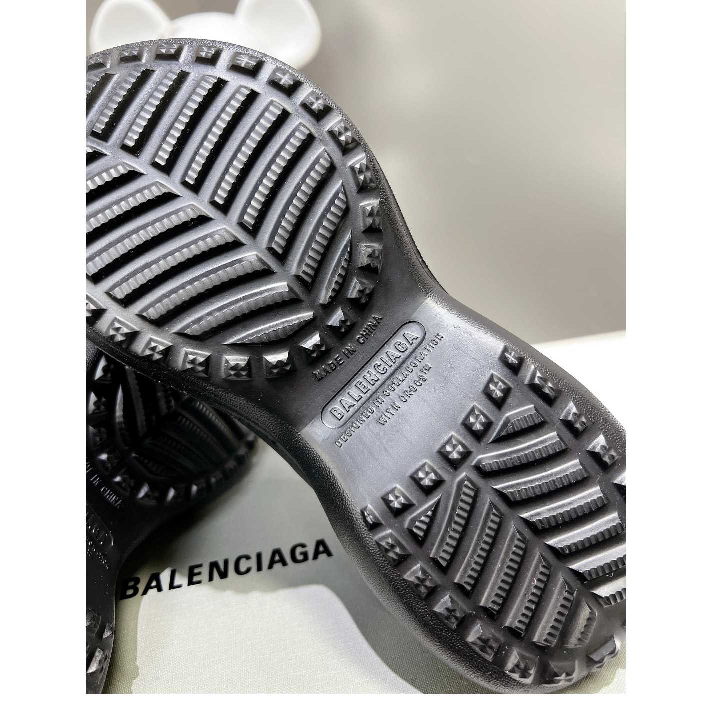 Balenciaga Women's Pool Crocs™ Slide Sandal In Black  - PerfectKickZ