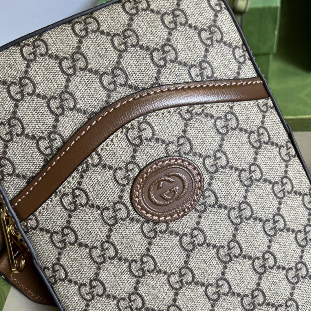 Gucci Sling Backpack With Interlocking G(24*16*5cm) - PerfectKickZ