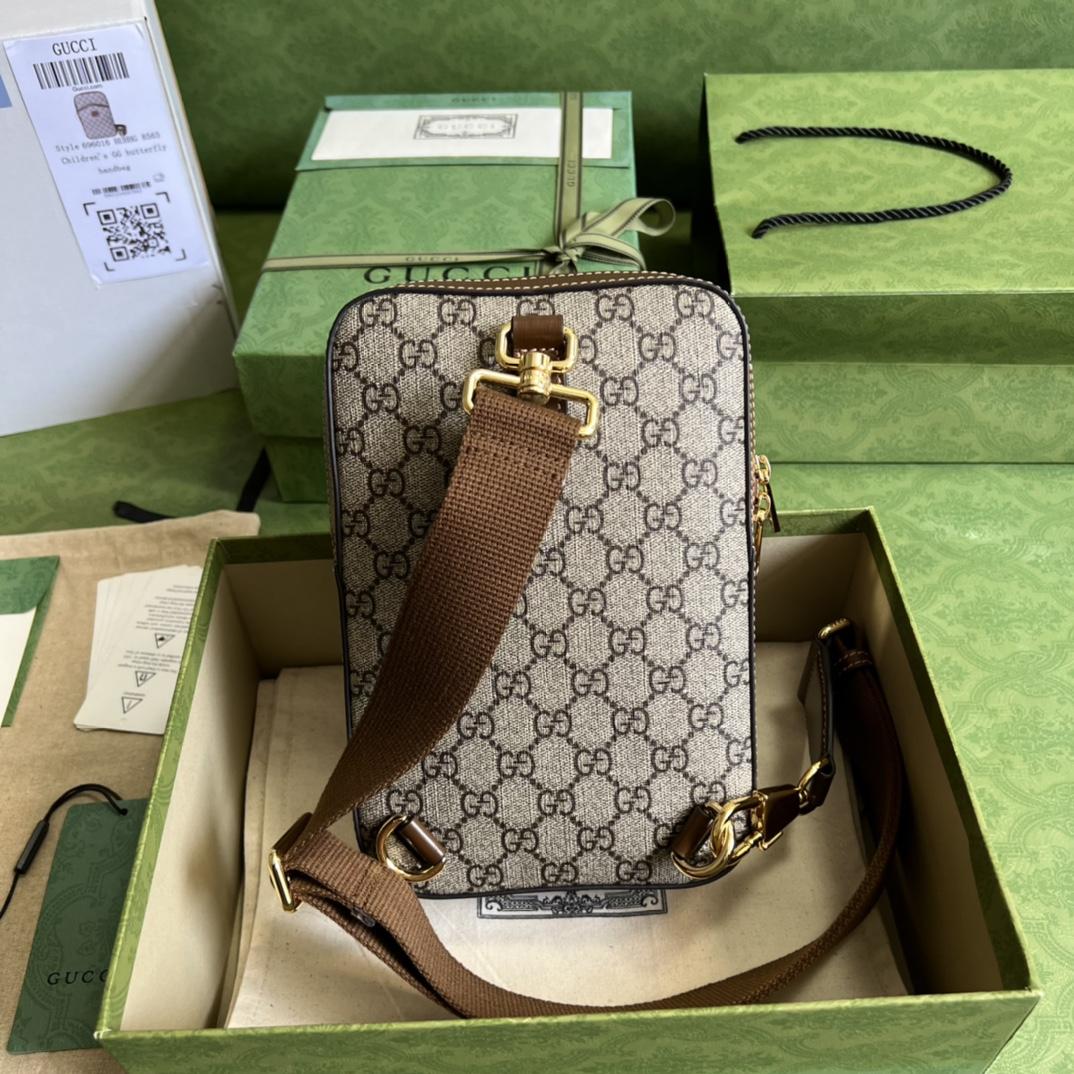 Gucci Sling Backpack With Interlocking G(24*16*5cm) - PerfectKickZ