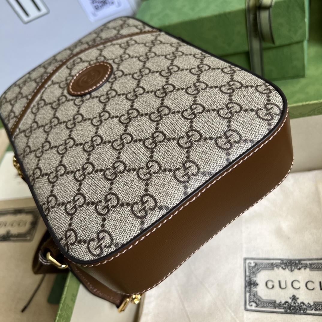 Gucci Sling Backpack With Interlocking G(24*16*5cm) - PerfectKickZ