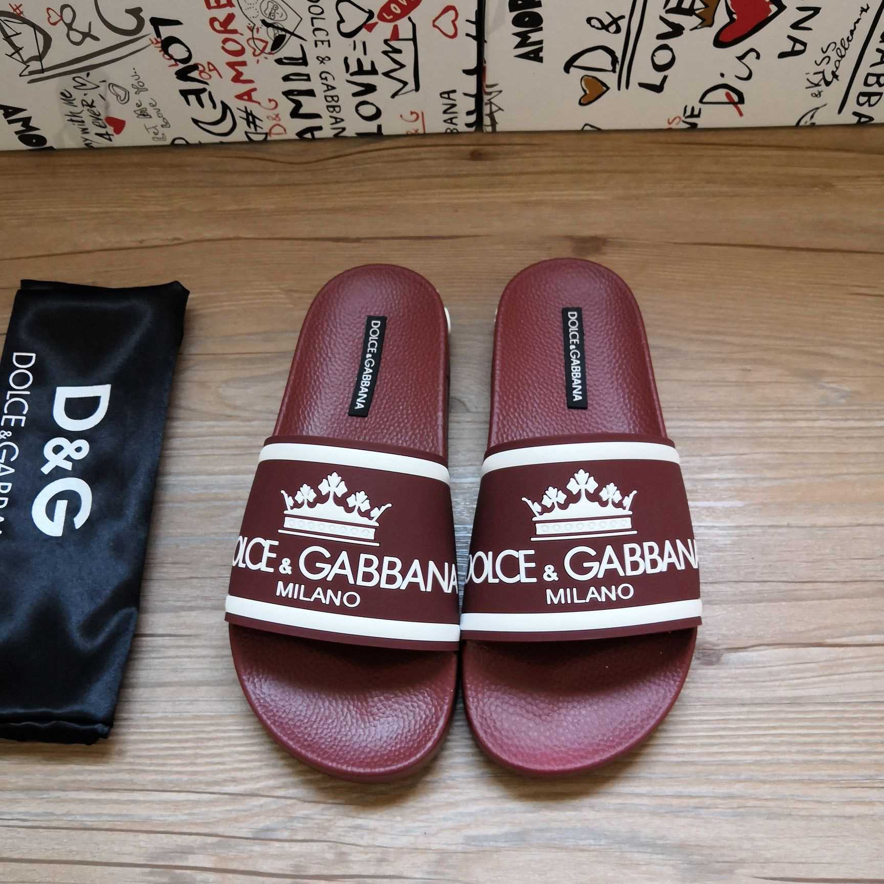Dolce & Gabbana Logo Slides - PerfectKickZ