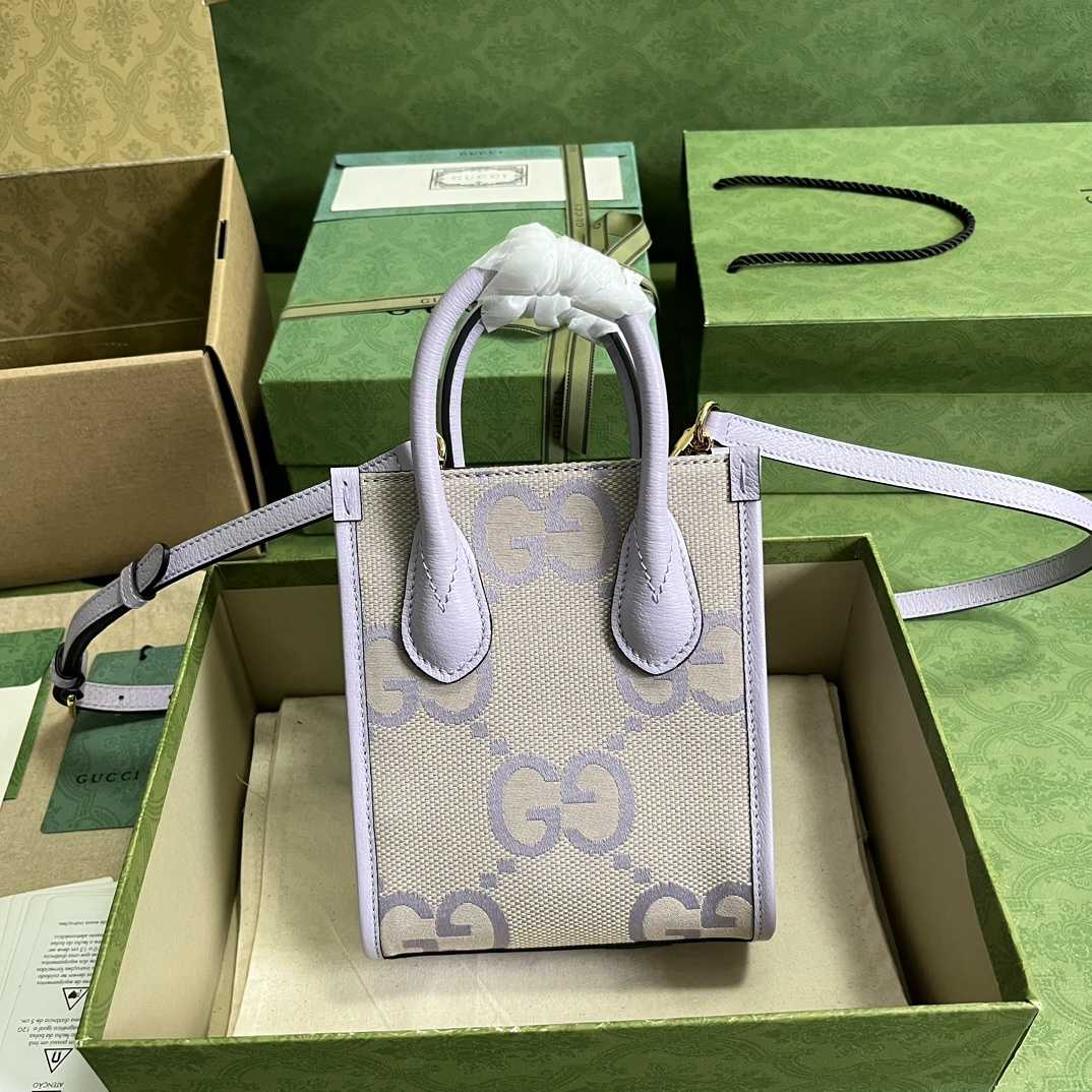 Gucci Jumbo GG Mini Tote Bag - PerfectKickZ