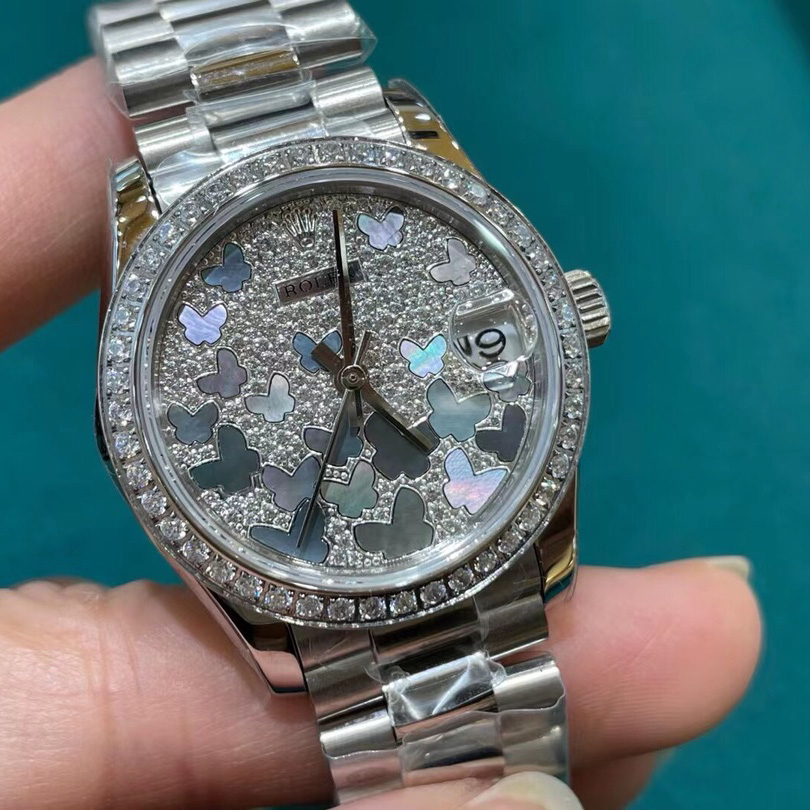 Rolex White Gold Datejust 31 Watch - PerfectKickZ