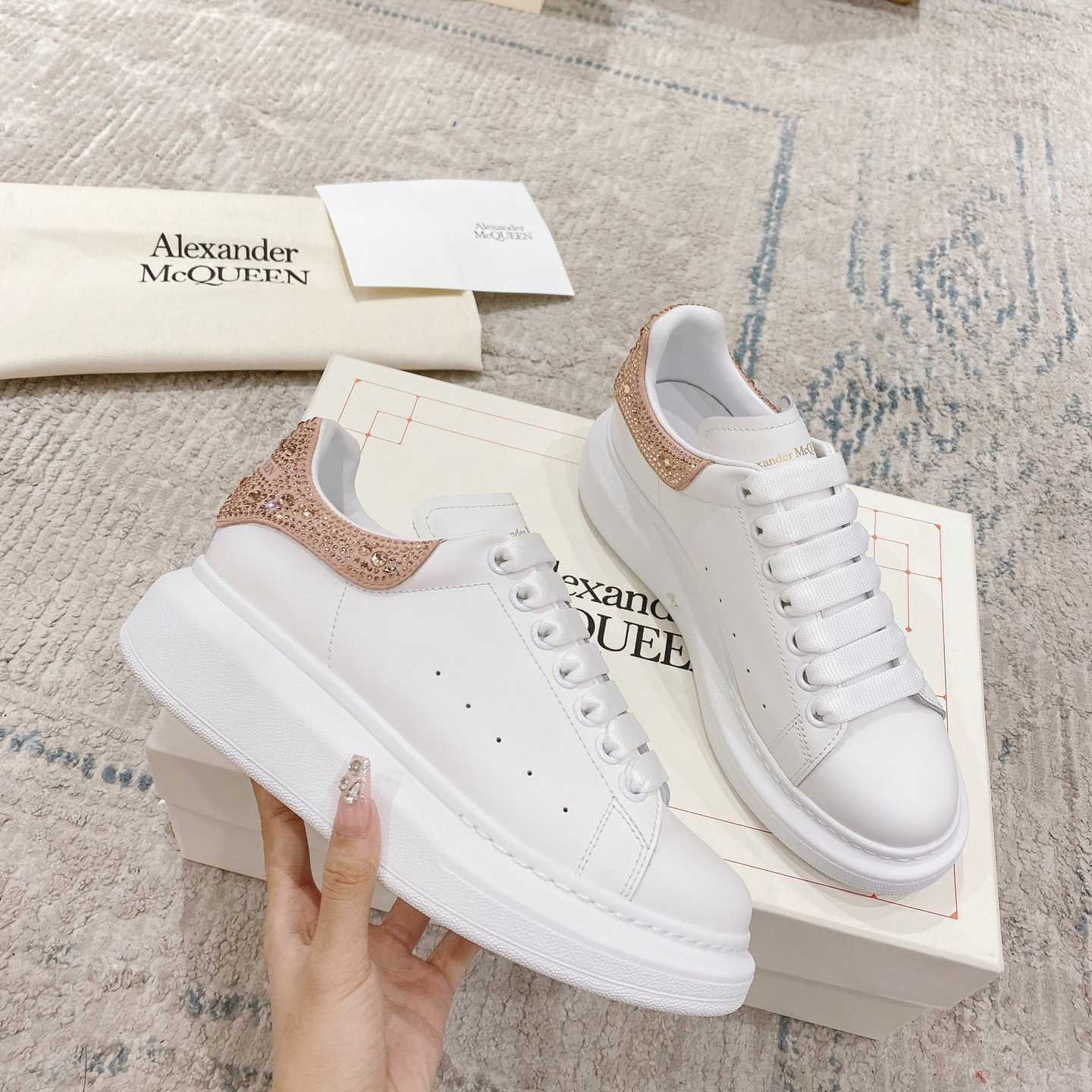 Alexander Mqueen Oversized Sneaker In White - PerfectKickZ