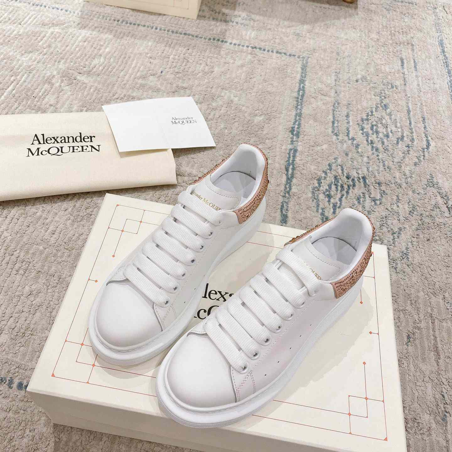 Alexander Mqueen Oversized Sneaker In White - PerfectKickZ