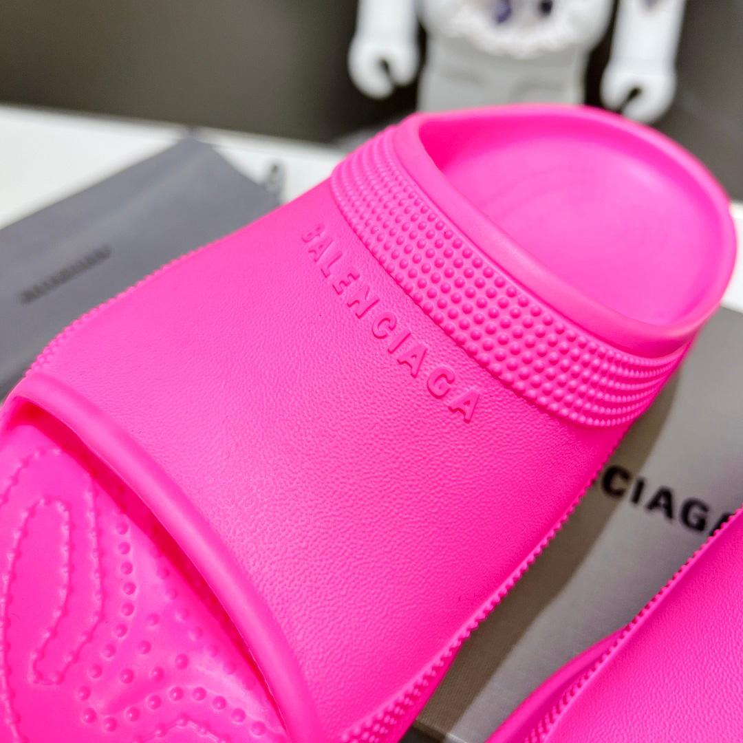 Balenciaga Women's Pool Crocs™ Slide Sandal In Pink - PerfectKickZ