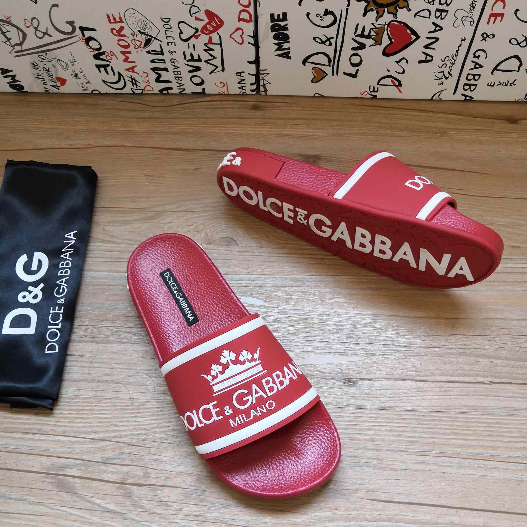 Dolce & Gabbana Logo Slides - PerfectKickZ