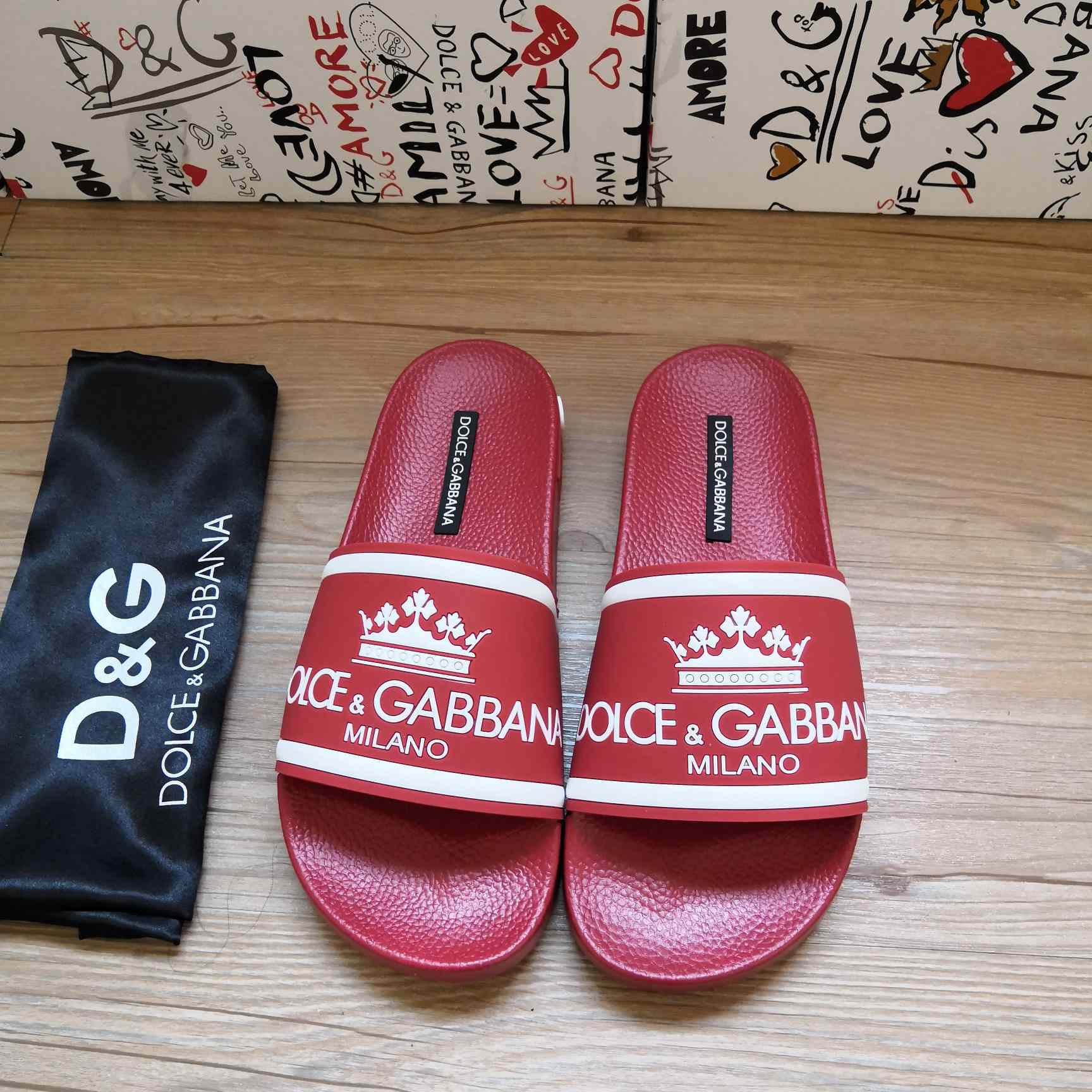 Dolce & Gabbana Logo Slides - PerfectKickZ
