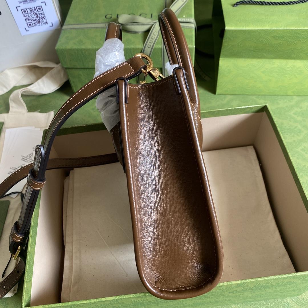Gucci Mini Tote Bag With Interlocking G(16*20*7cm) - PerfectKickZ