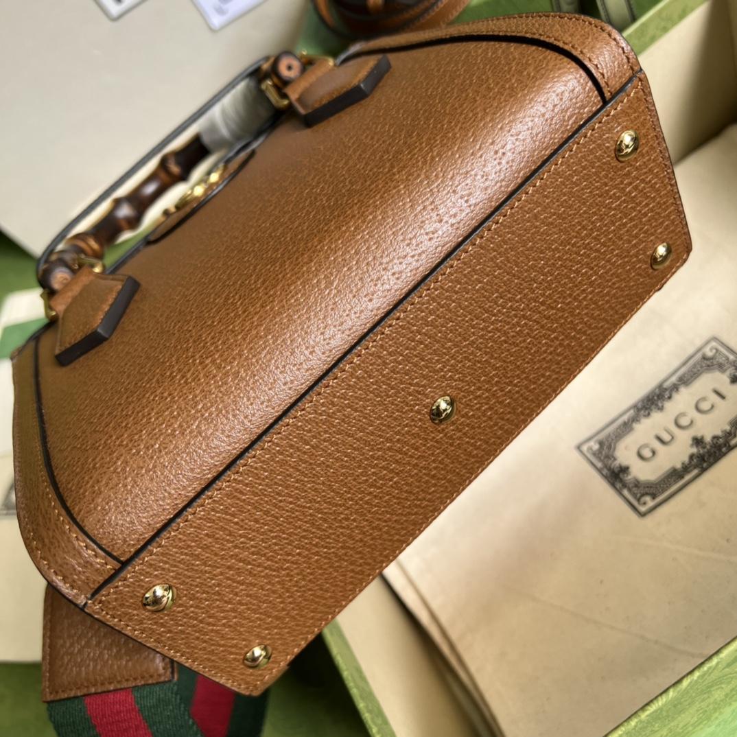 Gucci Diana Mini Tote Bag(20*16*10cm) - PerfectKickZ