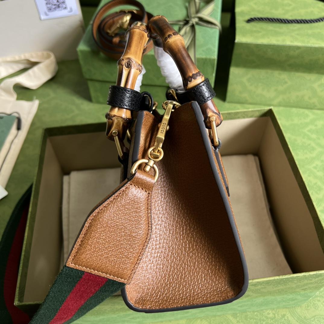 Gucci Diana Mini Tote Bag(20*16*10cm) - PerfectKickZ
