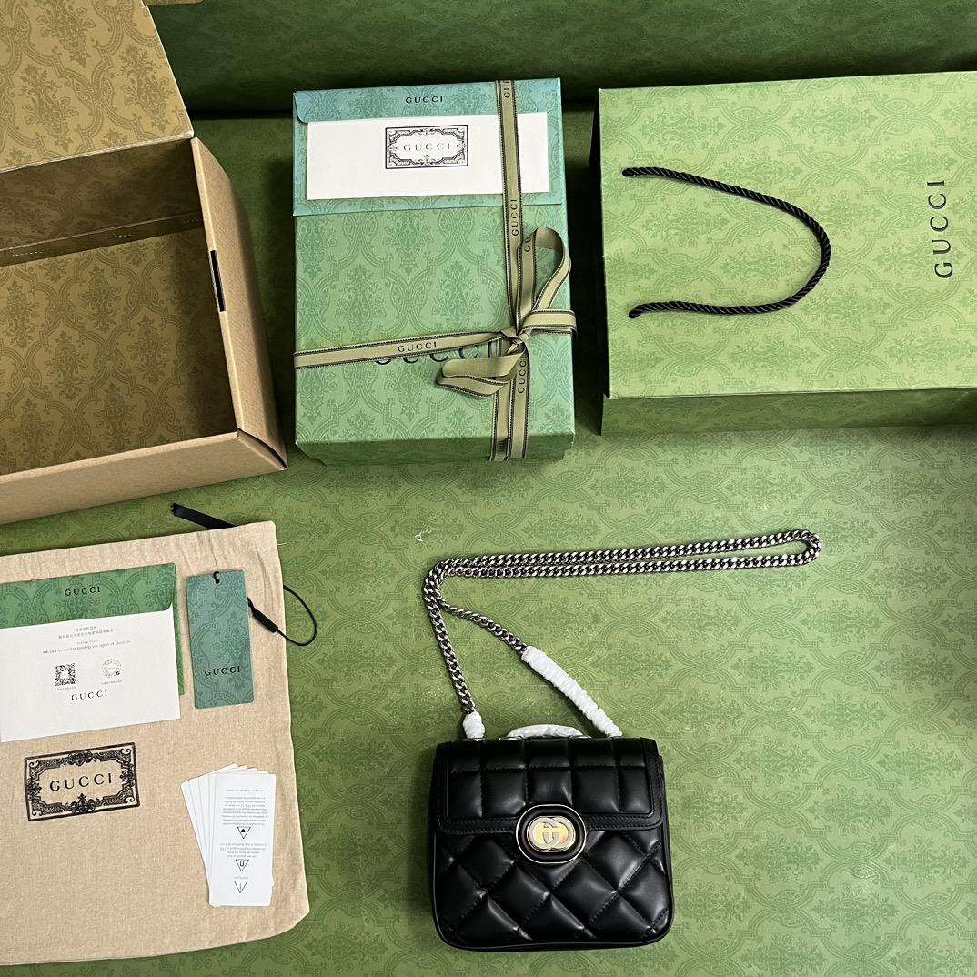 Gucci Deco Mini Shoulder Bag (18-14.5-8cm) - PerfectKickZ