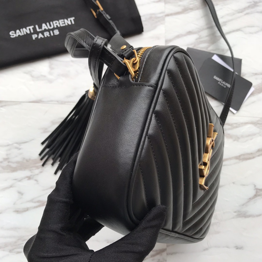 Saint Laurent Lou Matelassé Leather Camera Bag(23x16x6cm) - PerfectKickZ