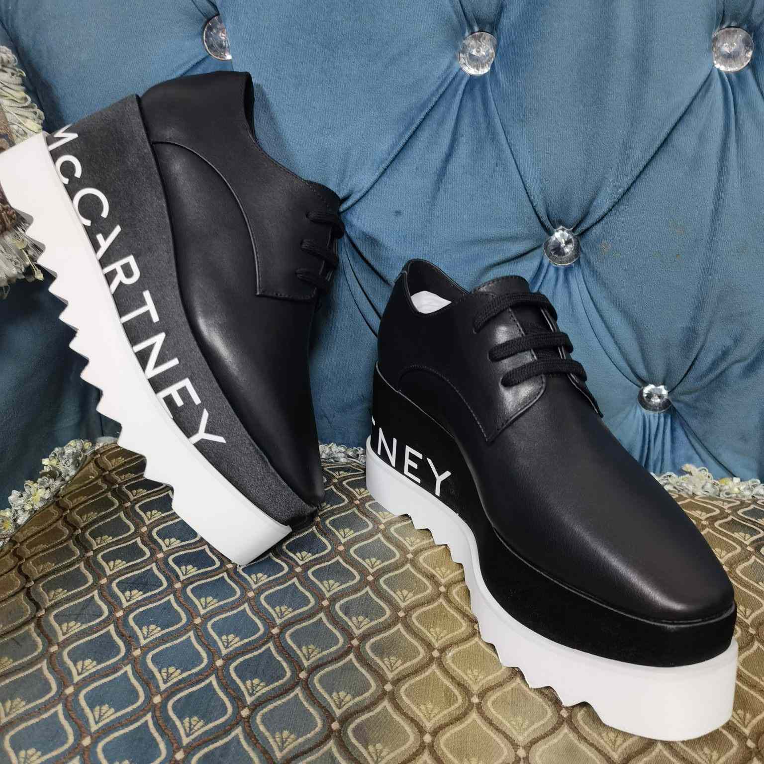 Stella Mccartney Elyse Logo Platform Shoes - PerfectKickZ