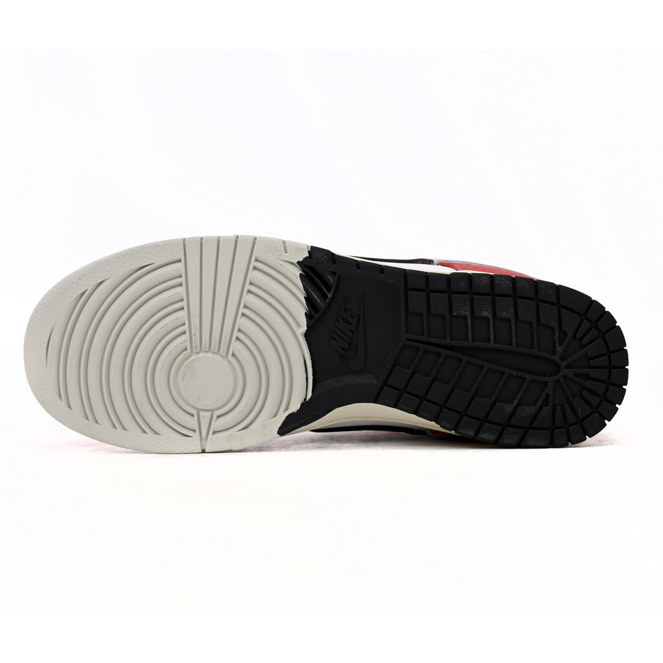 Nike SB Dunk Low Los “Chicago Split” Sneaker       DZ2536-600 - PerfectKickZ
