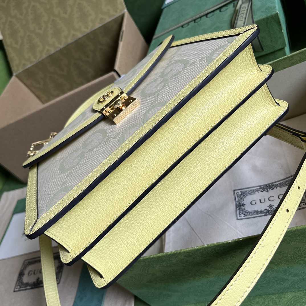 Gucci Ophidia Jumbo GG Top Handle Bag(25-17.5-7cm) - PerfectKickZ