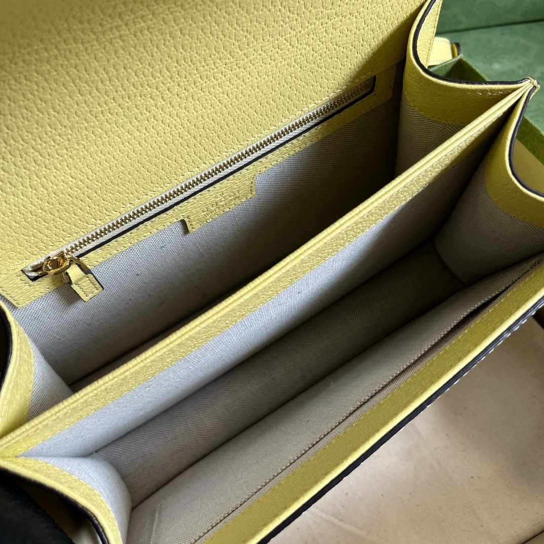Gucci Ophidia Jumbo GG Top Handle Bag(25-17.5-7cm) - PerfectKickZ