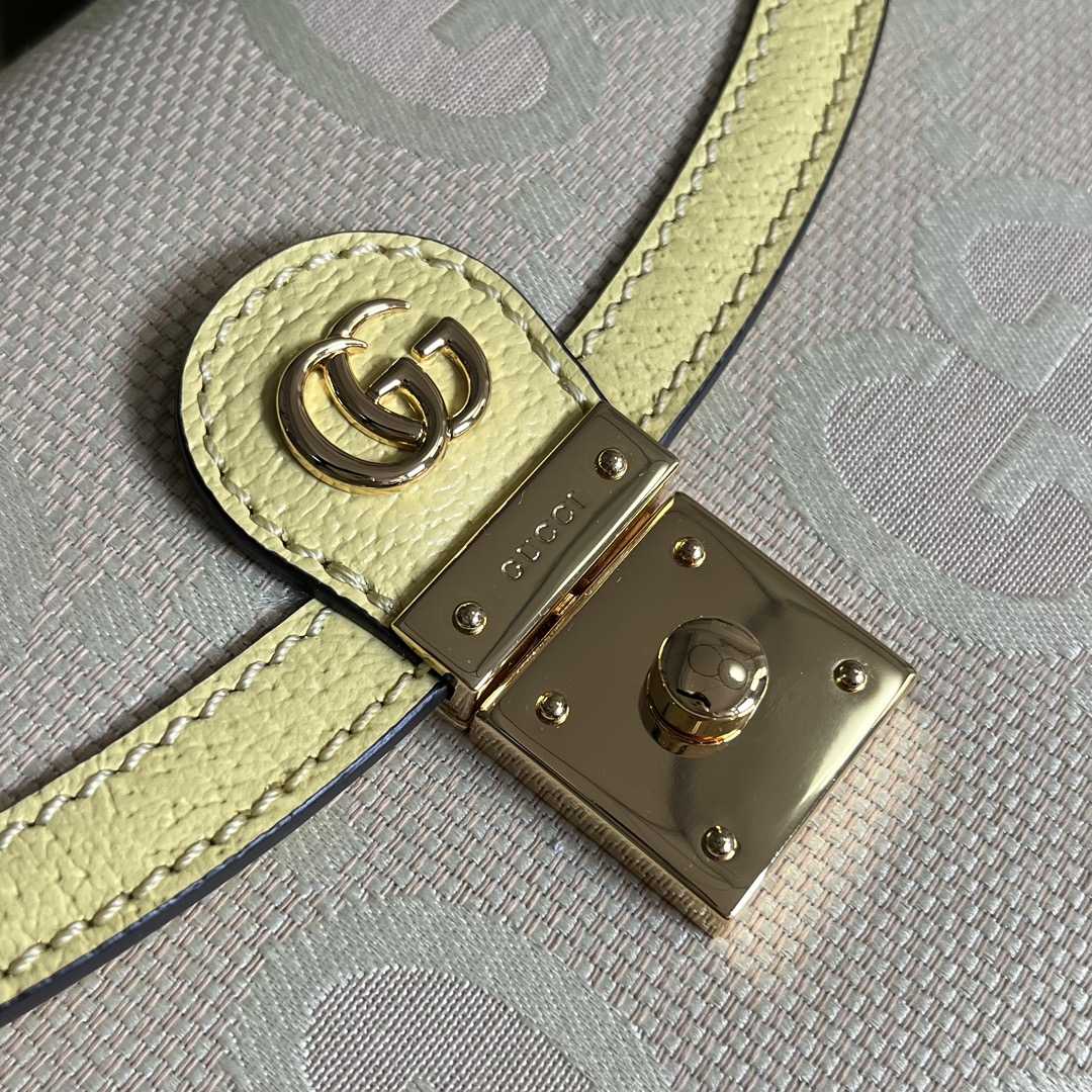 Gucci Ophidia Jumbo GG Top Handle Bag(25-17.5-7cm) - PerfectKickZ