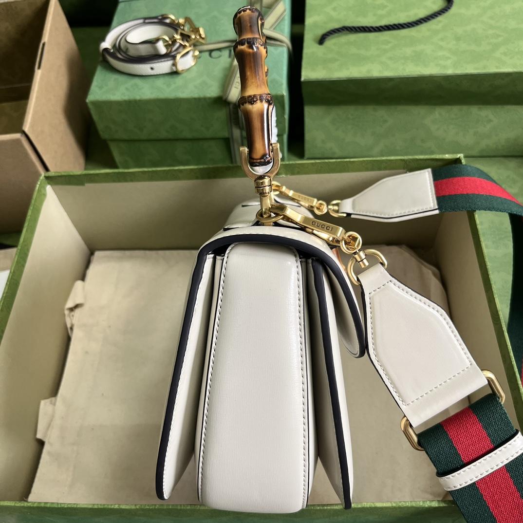 Gucci Bamboo 1947 Medium Bag(26-17-9cm) - PerfectKickZ