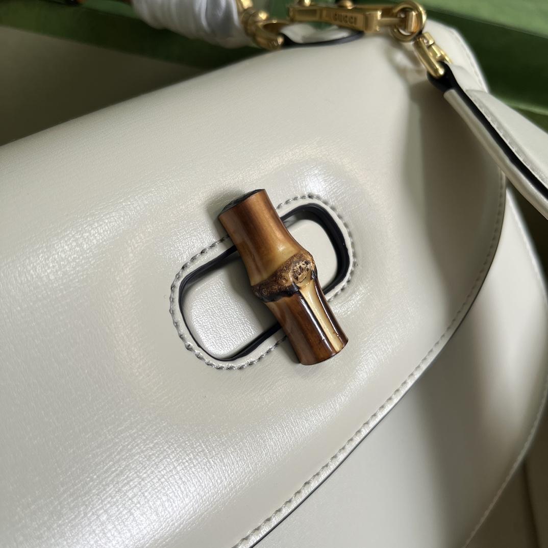 Gucci Bamboo 1947 Medium Bag(26-17-9cm) - PerfectKickZ