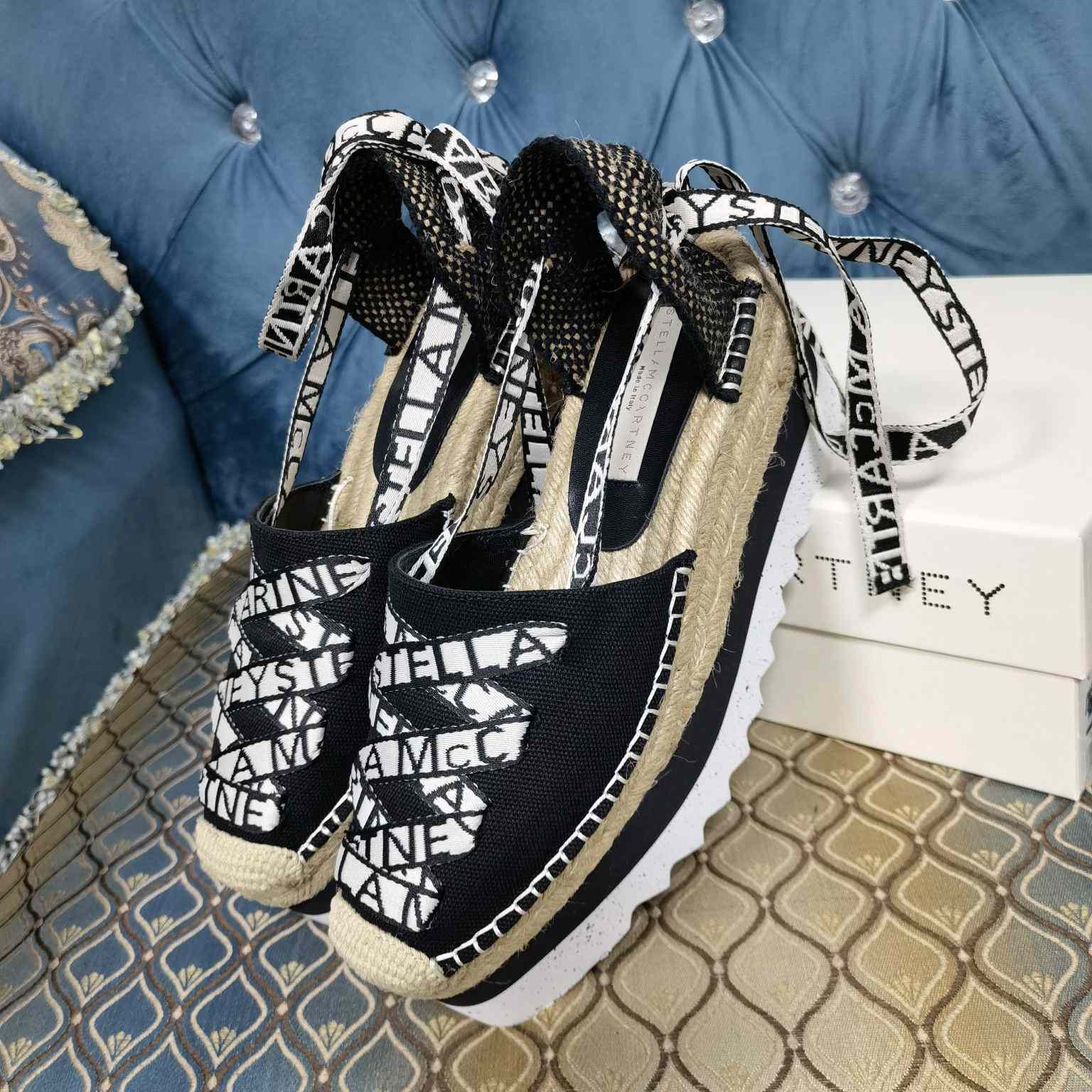 Stella Mccartney Gaia Platform Espadrilles - PerfectKickZ
