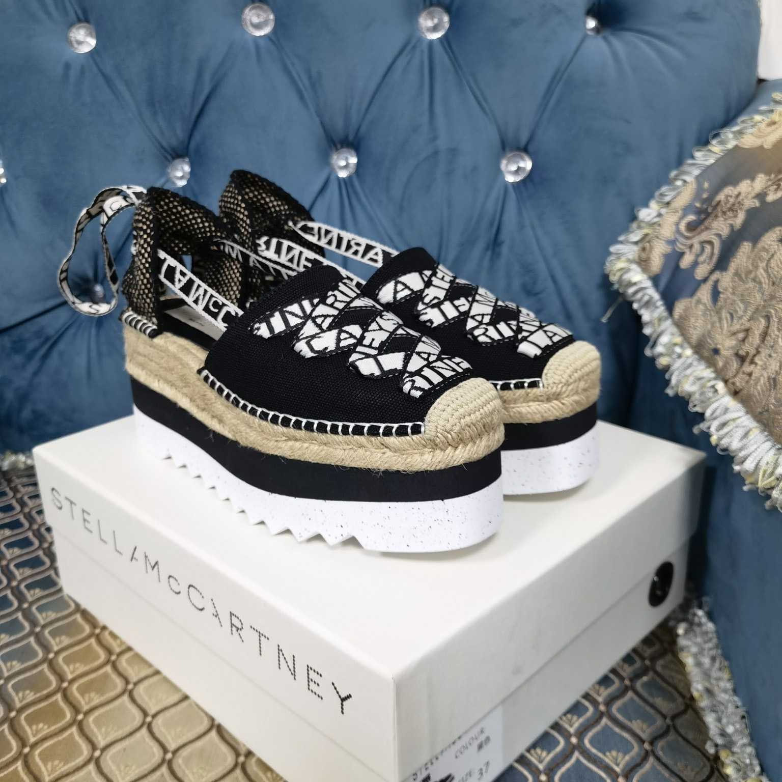Stella Mccartney Gaia Platform Espadrilles - PerfectKickZ
