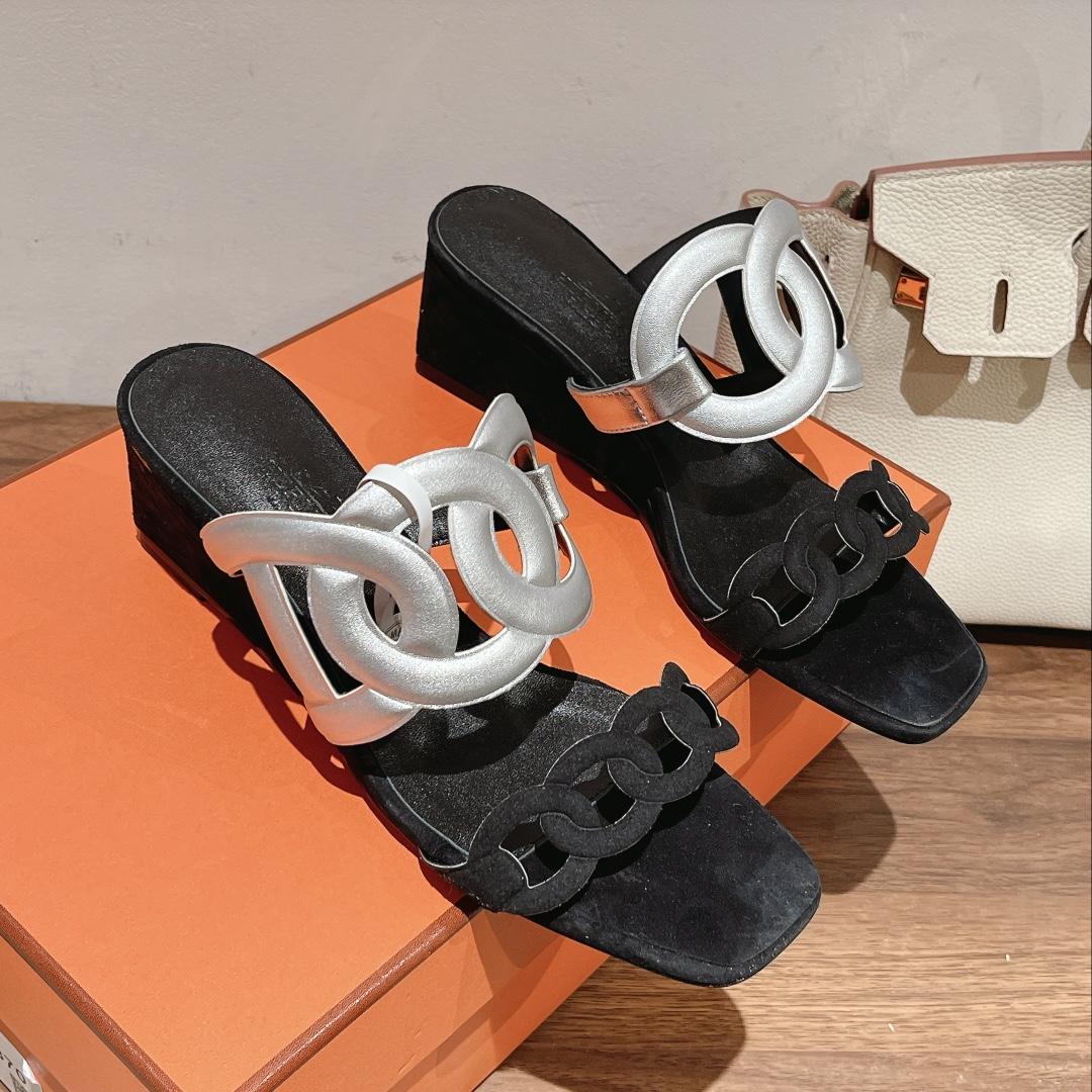 Hermes Figari 55 Sandal - PerfectKickZ