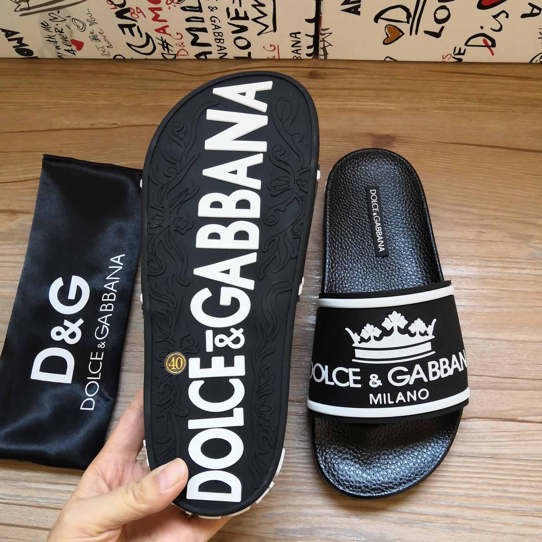 Dolce & Gabbana Logo Slides - PerfectKickZ