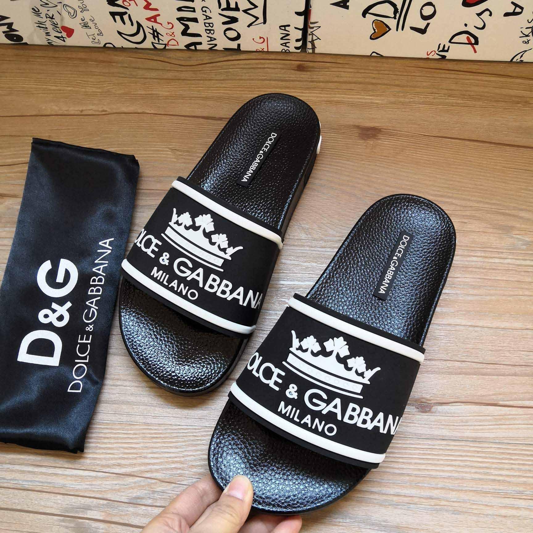 Dolce & Gabbana Logo Slides - PerfectKickZ