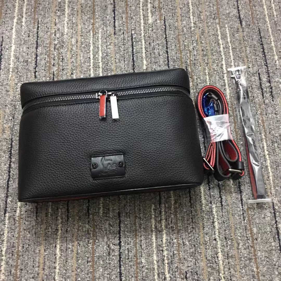 Christian Louboutin Kypipouch Small Pouch - Calf Leather - Black - PerfectKickZ