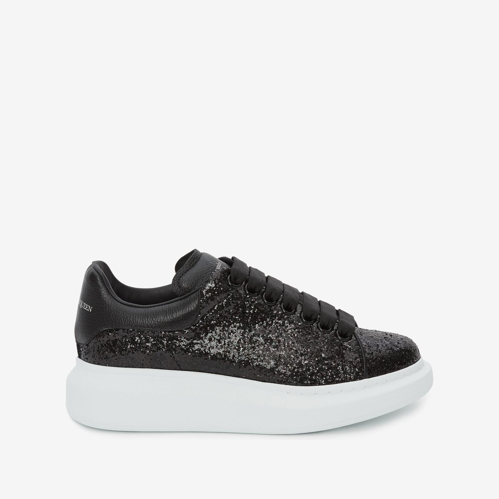 Alexander Mqueen Oversized Sneaker In Black - PerfectKickZ